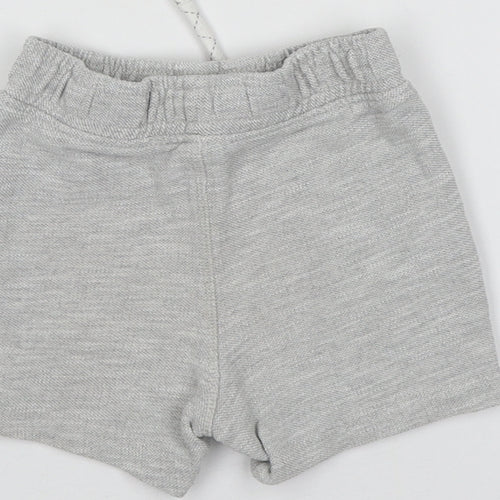 TU Boys Grey Ikat Cotton Capri Trousers Size 12 Months