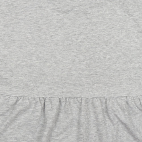 Matalan Womens Grey  Cotton Pullover Sweatshirt Size L