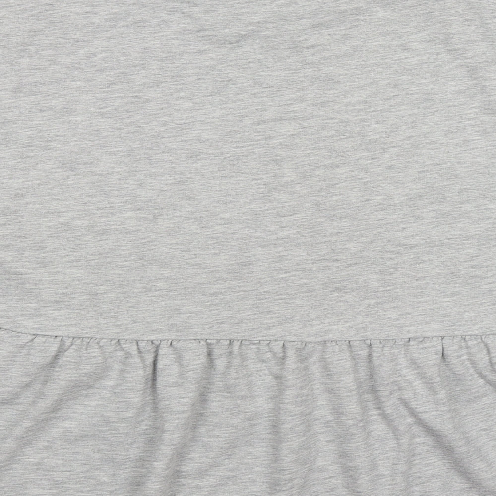 Matalan Womens Grey  Cotton Pullover Sweatshirt Size L