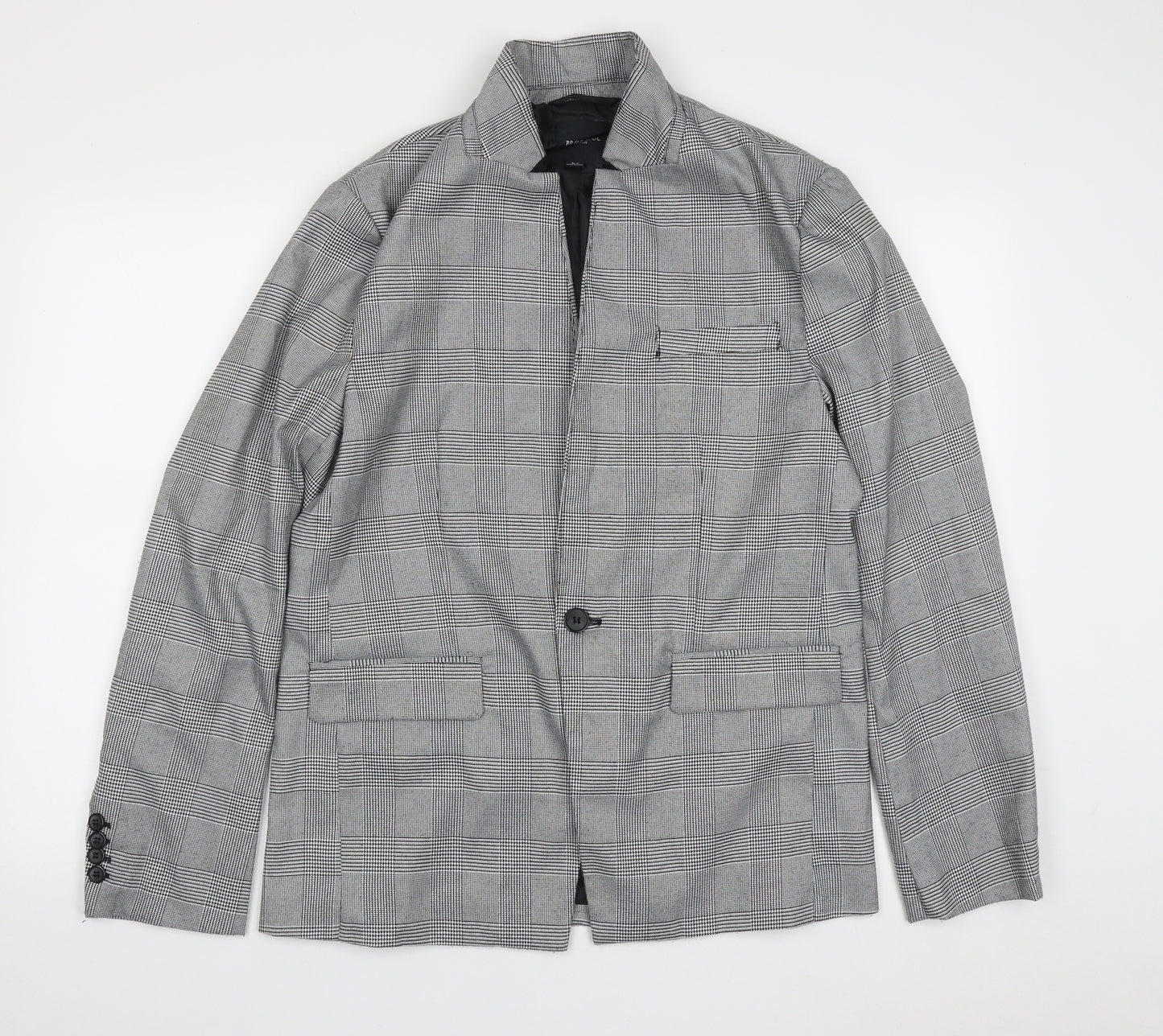 Brave Soul Womens Multicoloured Plaid  Jacket  Size M  Button