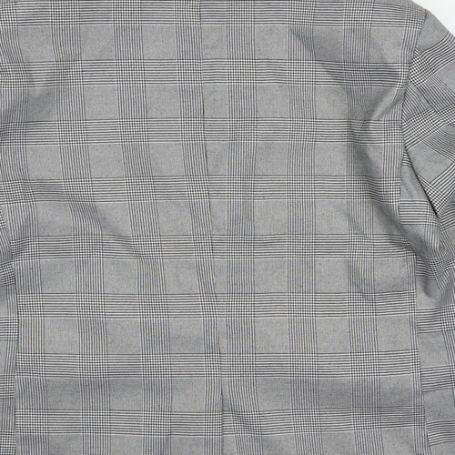 Brave Soul Womens Multicoloured Plaid  Jacket  Size M  Button