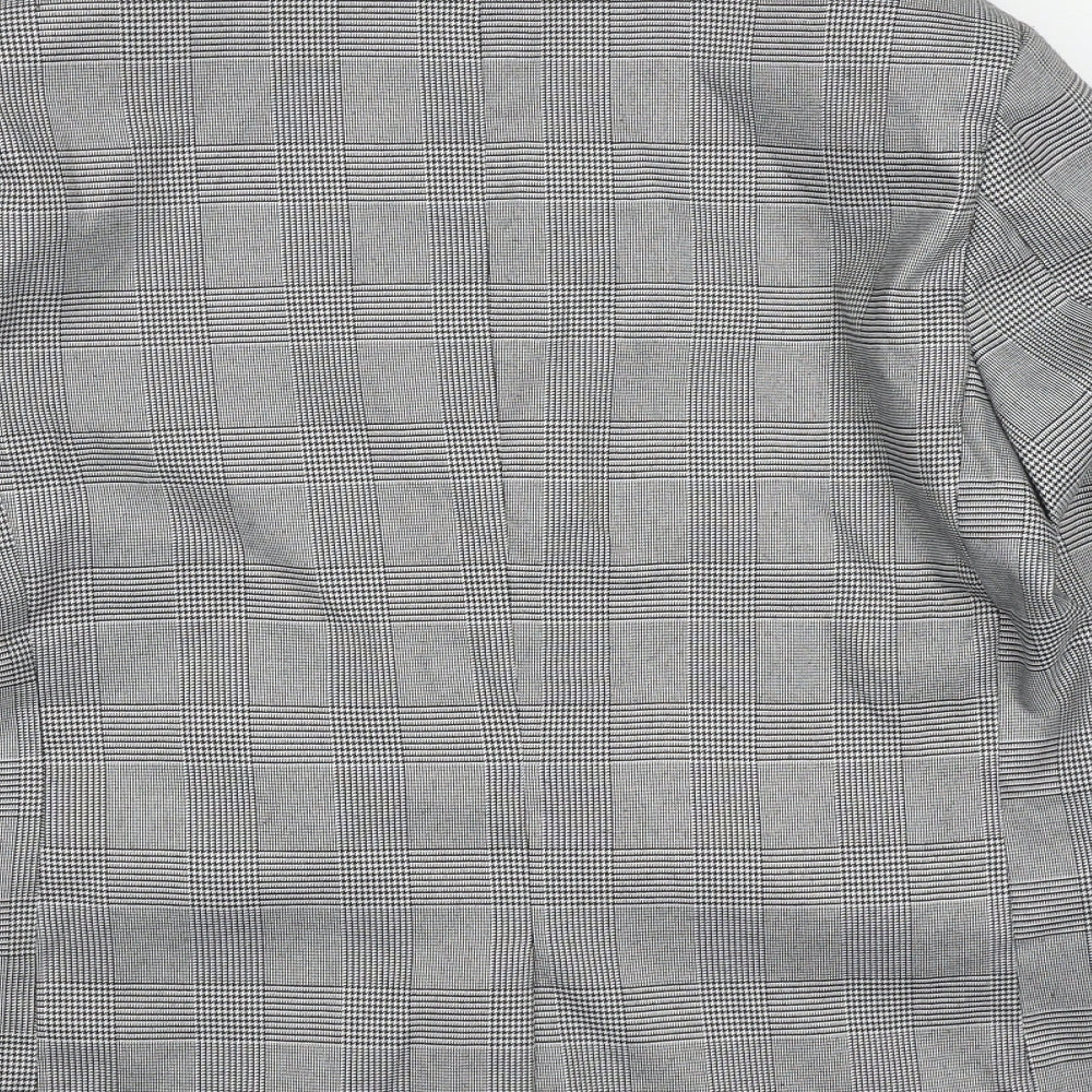 Brave Soul Womens Multicoloured Plaid  Jacket  Size M  Button