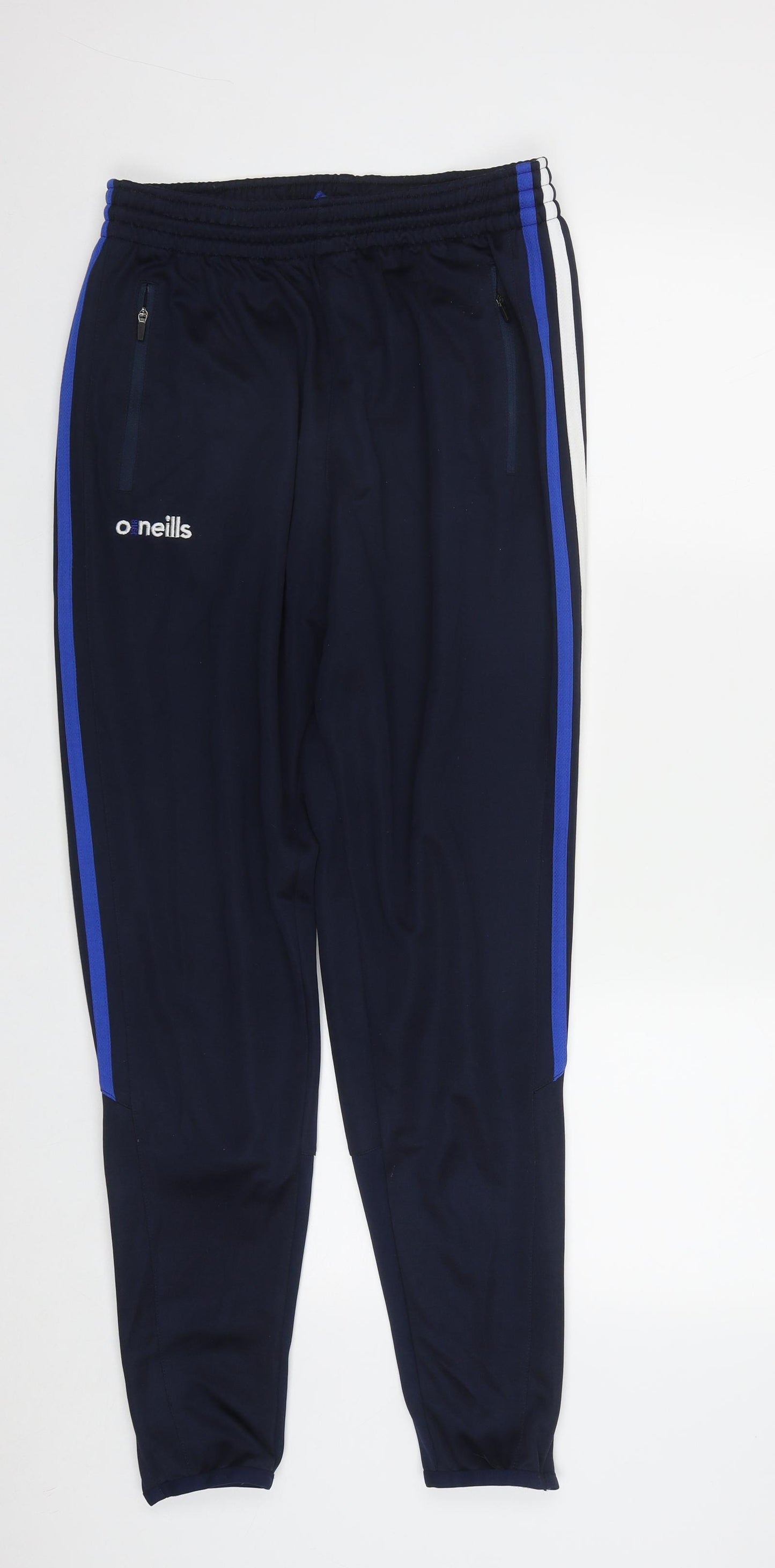 O'Neill Mens Blue  Polyester Jogger Trousers Size L L28 in Regular Drawstring