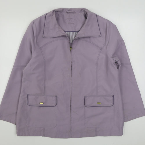 BM Womens Purple   Jacket  Size M  Zip