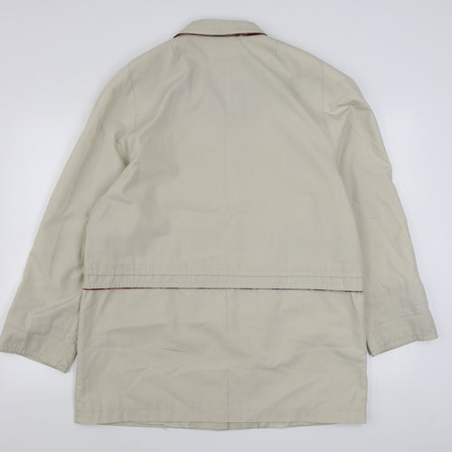 Compliments Womens Beige   Jacket  Size 14  Button
