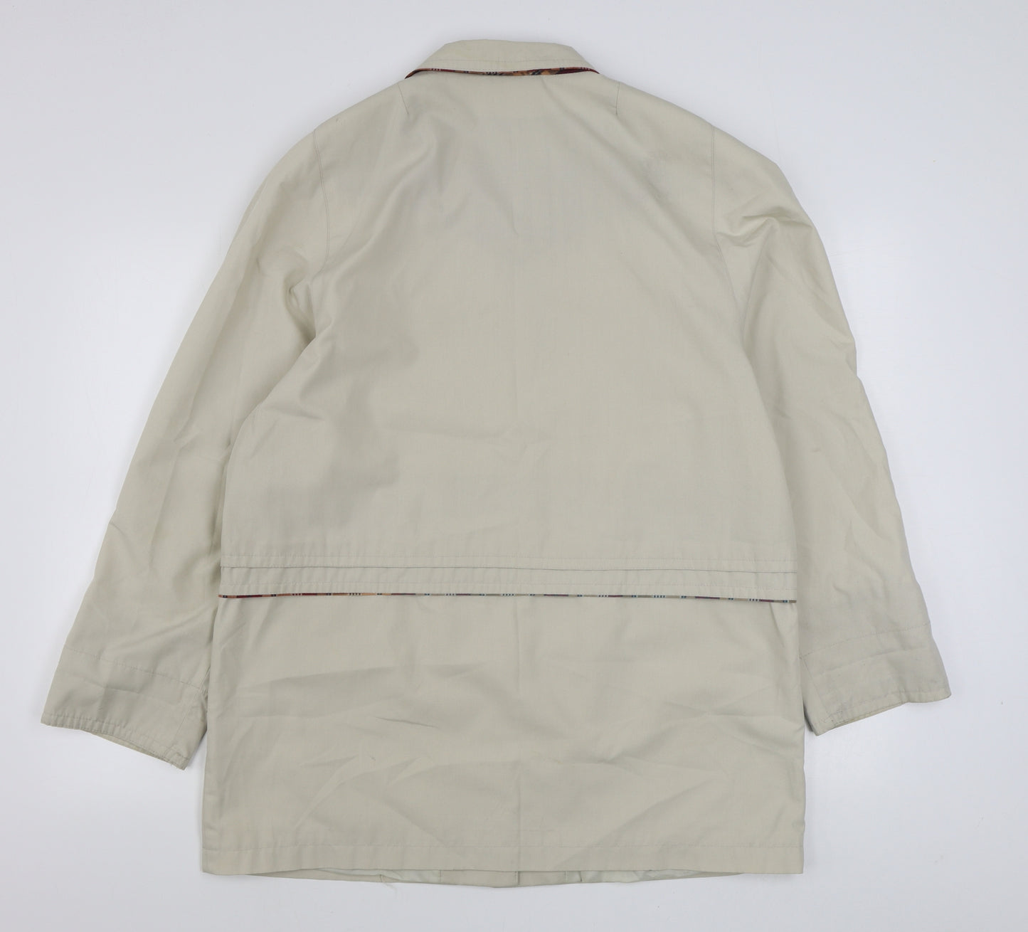 Compliments Womens Beige   Jacket  Size 14  Button