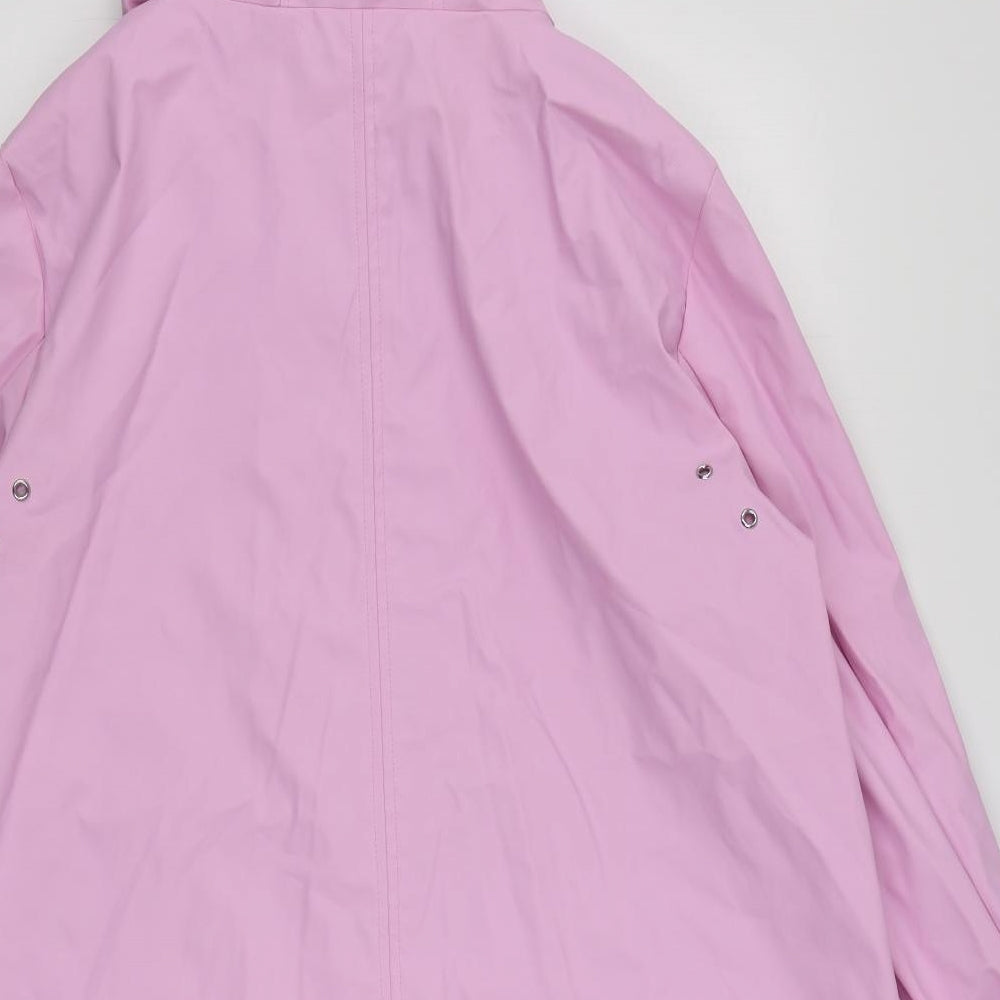 F&F Womens Pink   Rain Coat Coat Size 20  Zip
