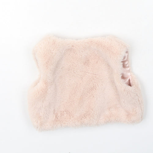 Primark  Girls Pink   Gilet Jacket Size 6-9 Months