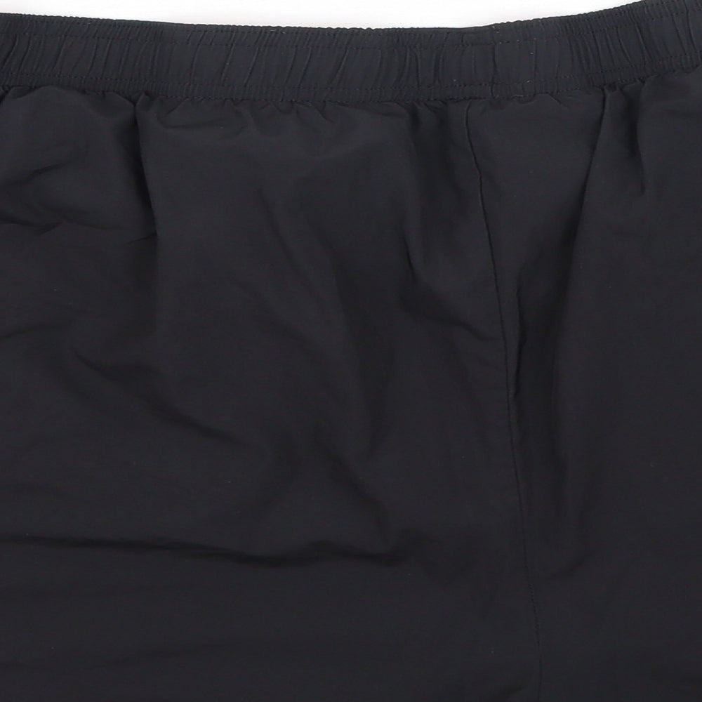Marks and Spencer Womens Black  Polyester Sweat Shorts Size 20 L4 in Regular