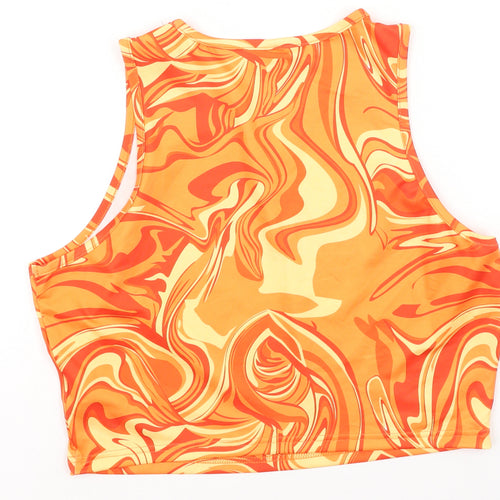 SheIn Womens Multicoloured  Polyester Camisole Tank Size XL Round Neck