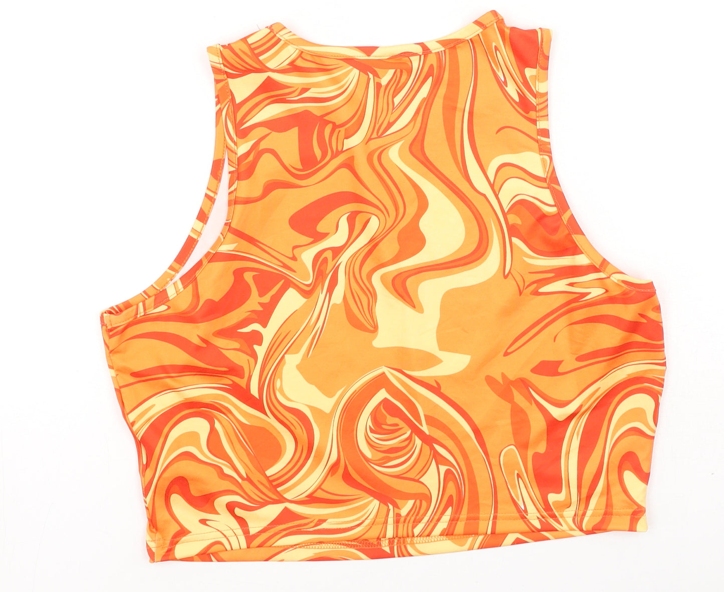 SheIn Womens Multicoloured  Polyester Camisole Tank Size XL Round Neck
