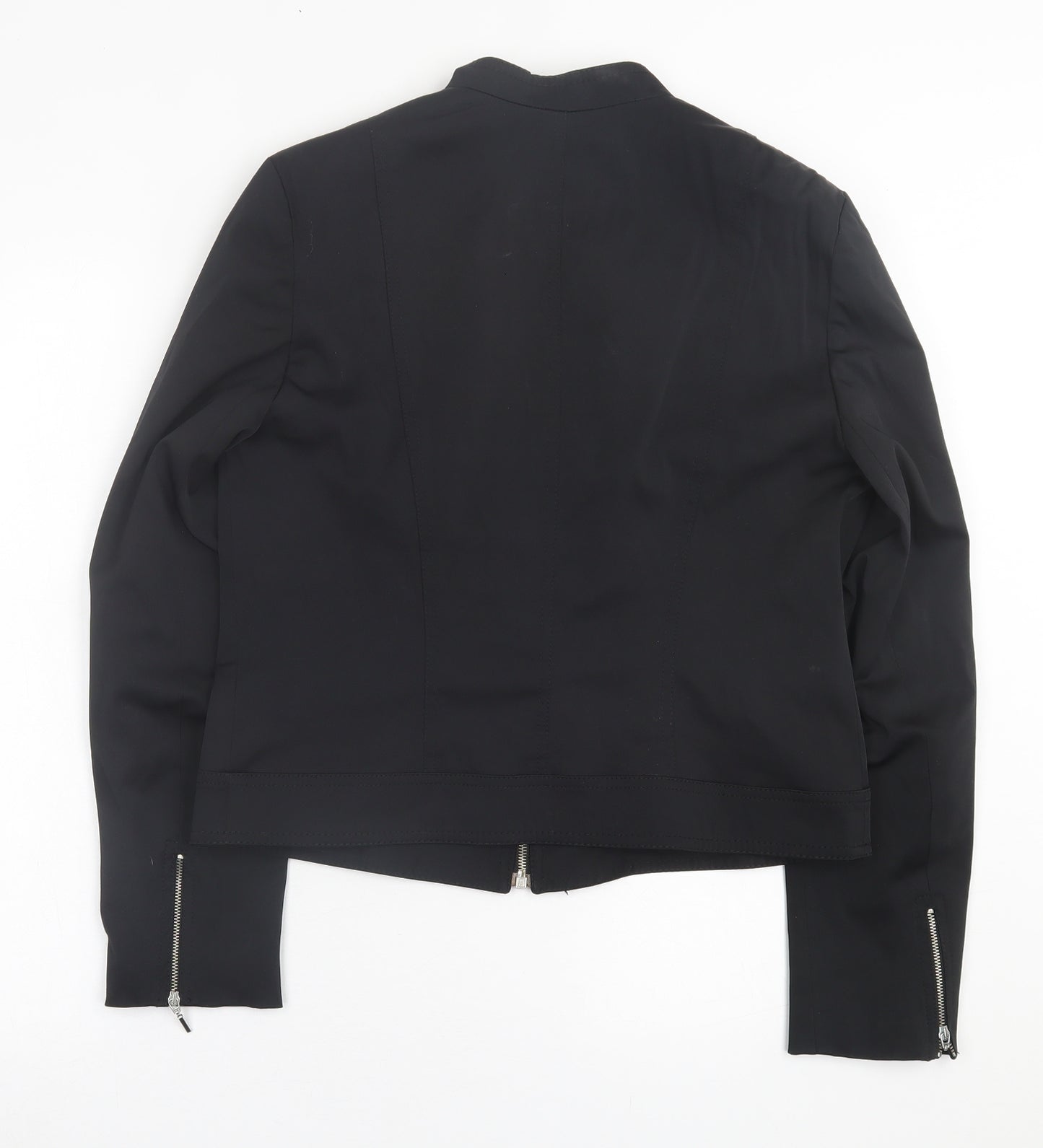 Dorothy Perkins Womens Black   Jacket  Size 14  Zip