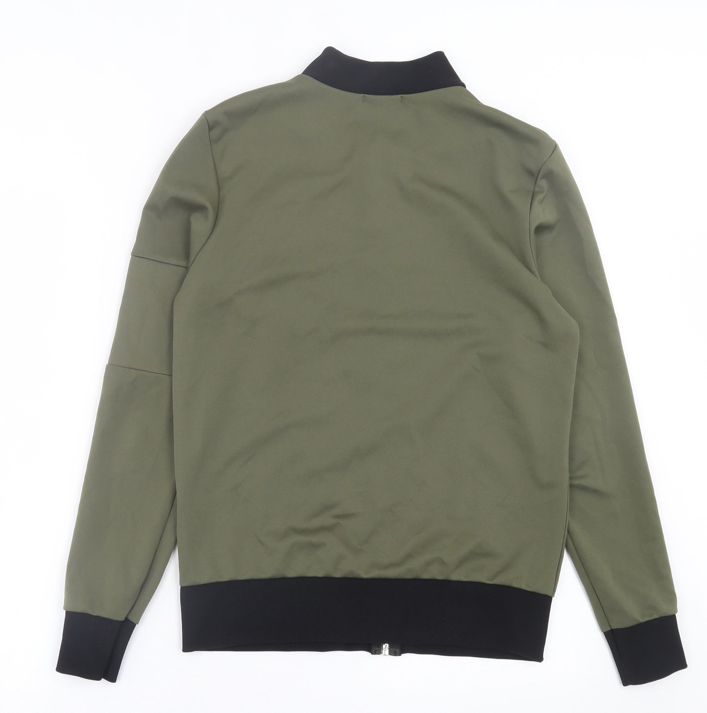 Miss Blush Womens Green   Bomber Jacket Jacket Size 10  Zip