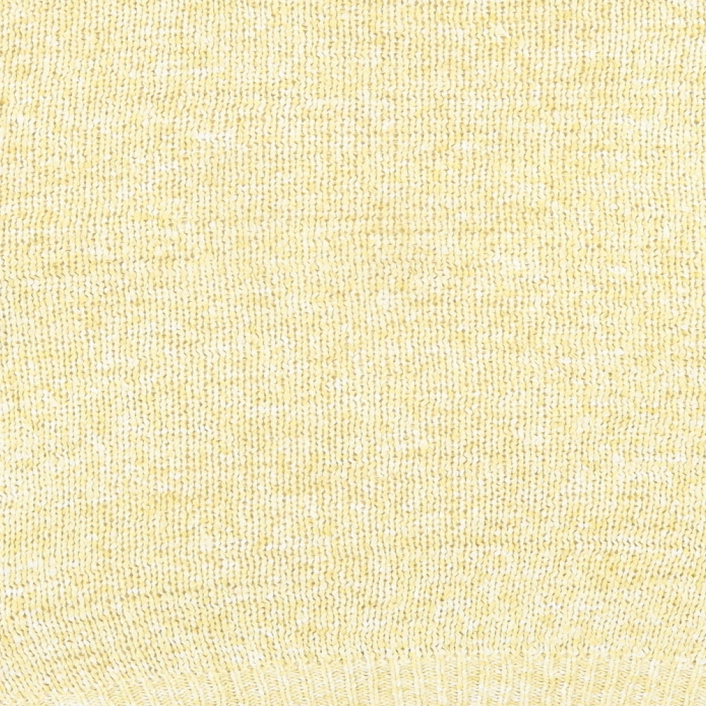 Marks and Spencer Womens Yellow Crew Neck  Viscose Pullover Jumper Size XL