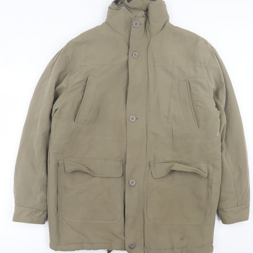 Premier Mens Beige   Jacket  Size M  Zip