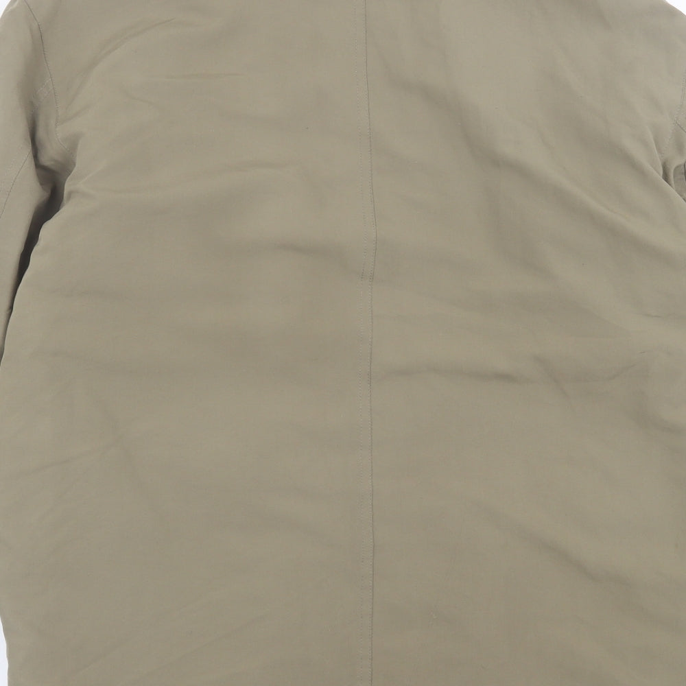 Premier Mens Beige   Jacket  Size M  Zip