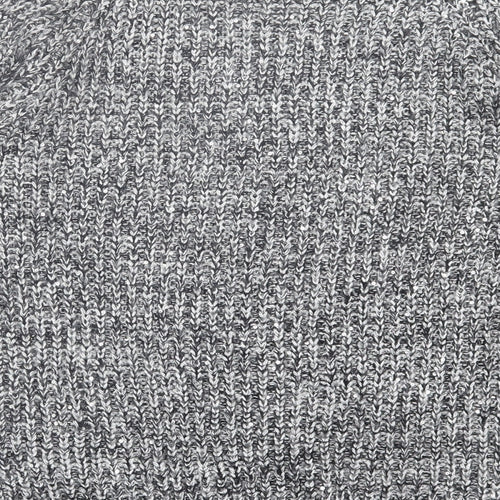 Atmosphere Womens Grey Crew Neck  Acrylic Pullover Jumper Size 8