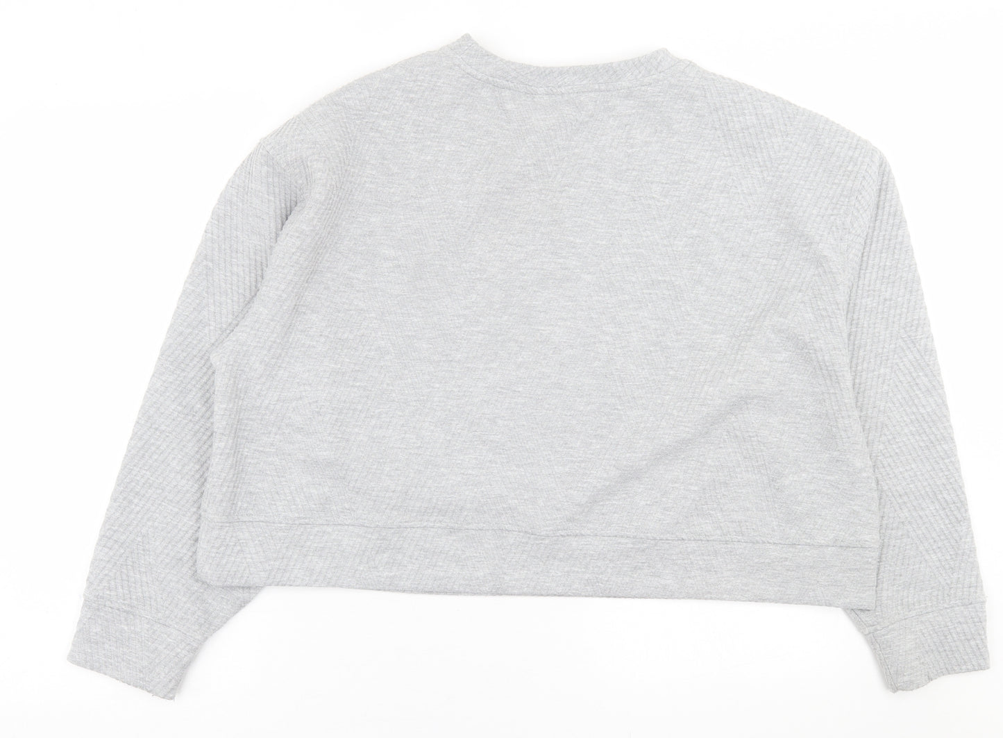 Primark Womens Grey  Polyester Pullover Sweatshirt Size M  Pullover