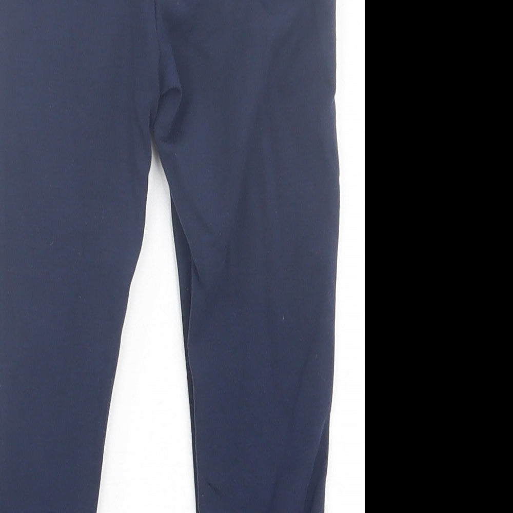 Dunnes Stores Girls Blue  Viscose Capri Trousers Size 2-3 Years  Regular Pullover