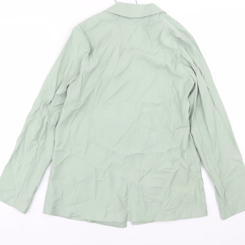 Primark Womens Green   Jacket Blazer Size 4