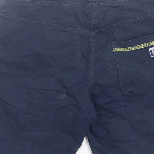 Boboli Boys Blue  Polyester Bermuda Shorts Size 6 Years  Regular Tie