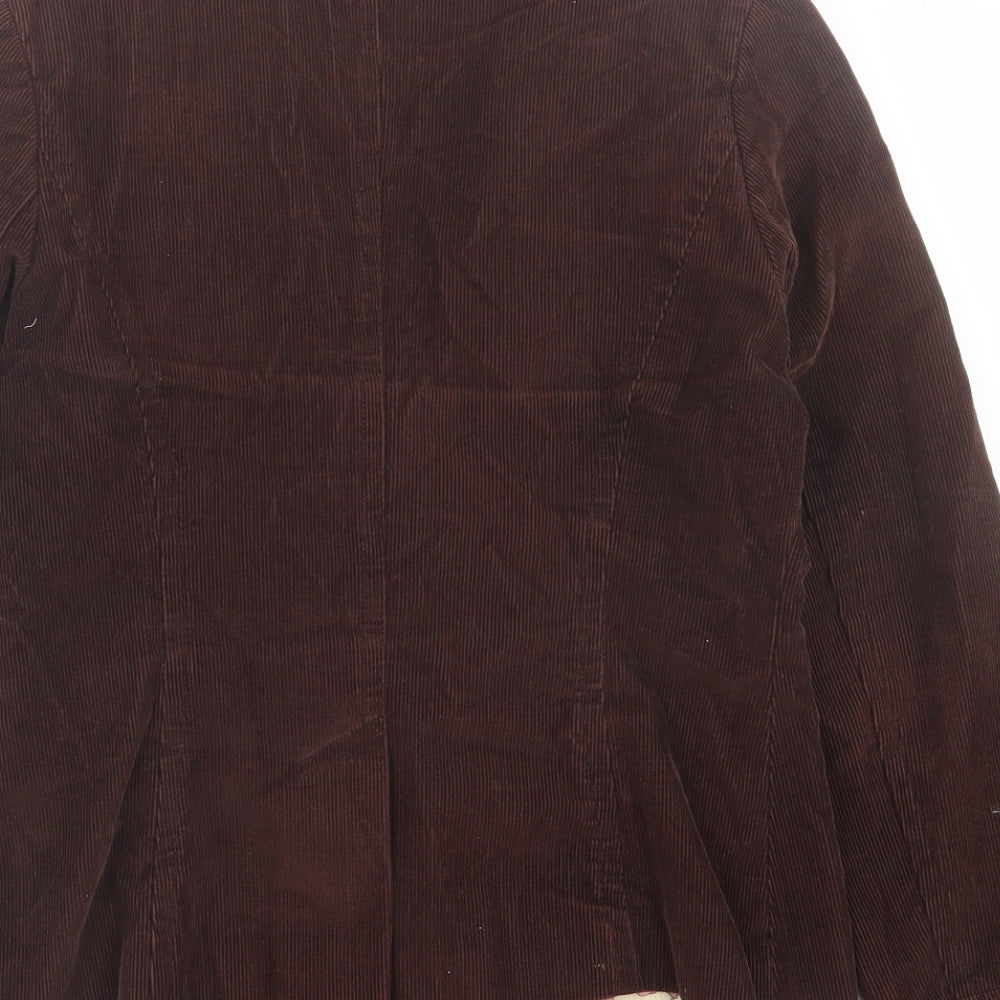 Atmosphere Womens Brown   Jacket Blazer Size 10  Button