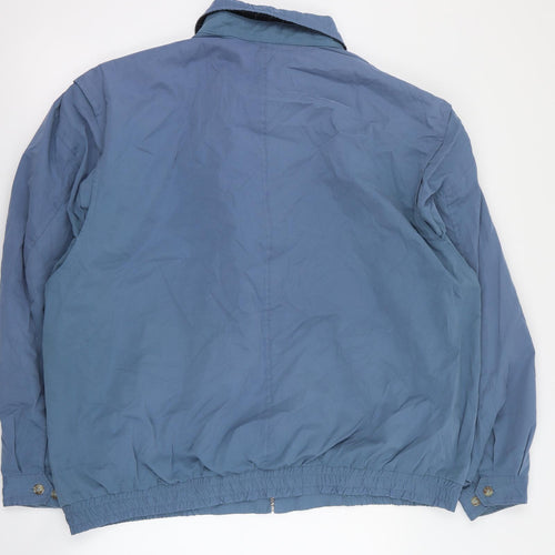 Southbay Womens Blue   Pea Coat Coat Size XL  Zip