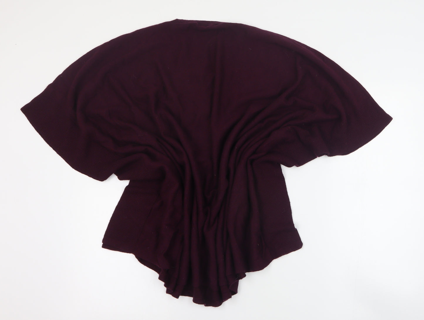 Autograph Womens Purple Round Neck  Modacrylic Pullover Jumper Size 12