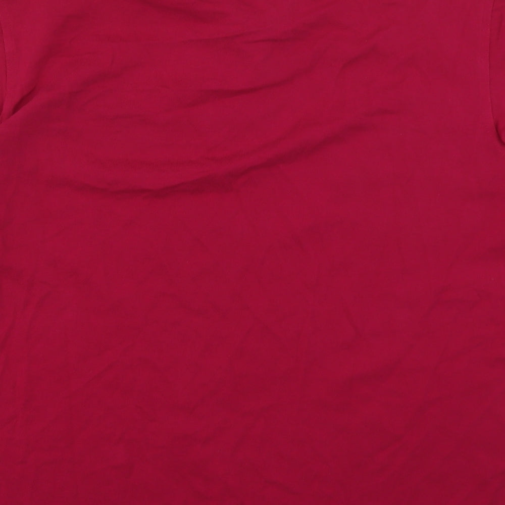 Fred Perry Mens Purple  Cotton  Polo Size XL Collared