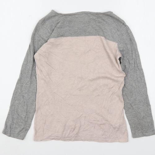 NEXT Womens Multicoloured Round Neck  Cotton Pullover Jumper Size 6