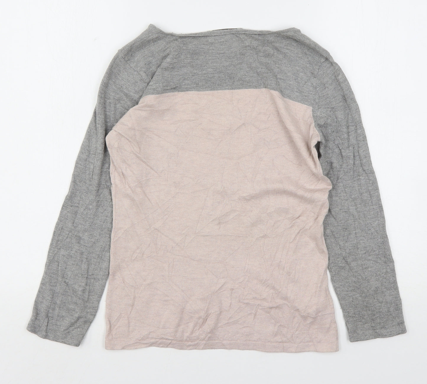 NEXT Womens Multicoloured Round Neck  Cotton Pullover Jumper Size 6