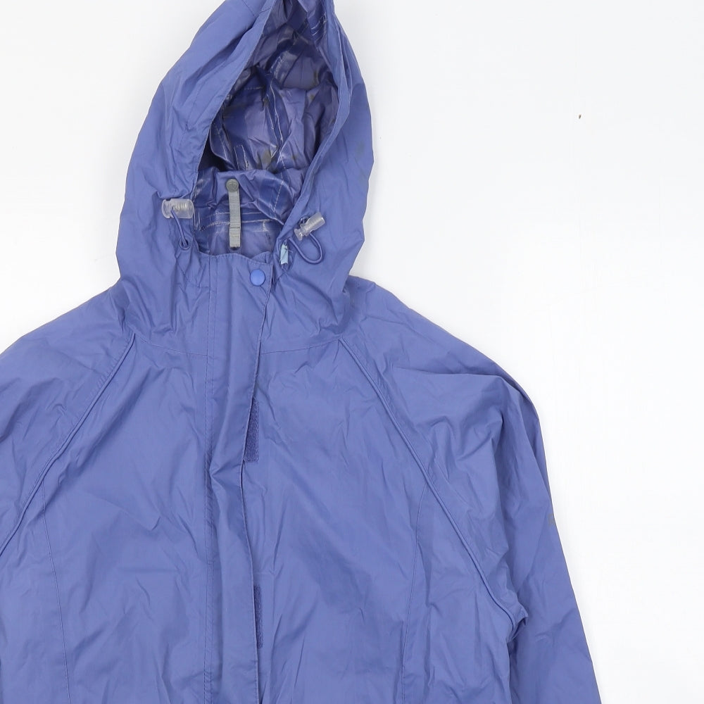 Regatta Womens Purple   Rain Coat Jacket Size 10  Zip