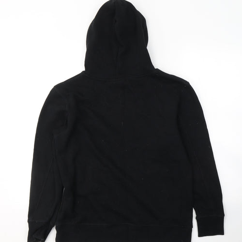 Topshop Womens Black  Polyester Pullover Hoodie Size XS  Pullover