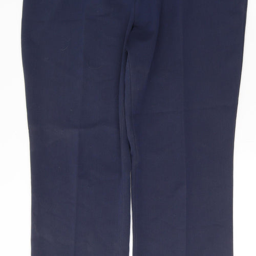 Gerard Womens Blue  Polyester Trousers  Size 18 L28 in Regular Button