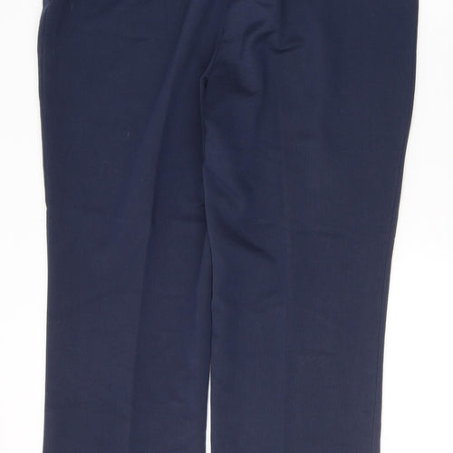 Gerard Womens Blue  Polyester Trousers  Size 18 L28 in Regular Button