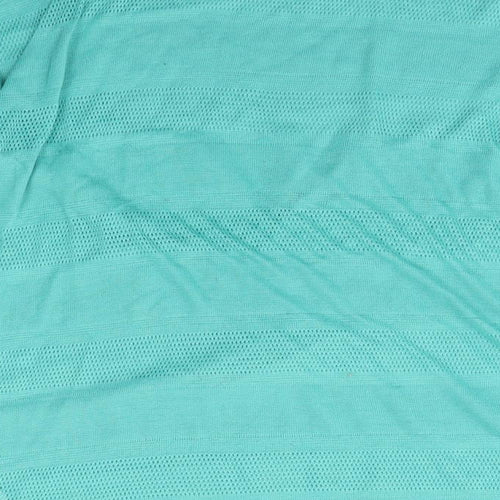 NEXT Womens Green Crew Neck  Polyester Pullover Jumper Size 10