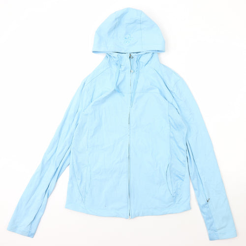 Turfs Athletics Womens Blue   Jacket  Size XL  Zip