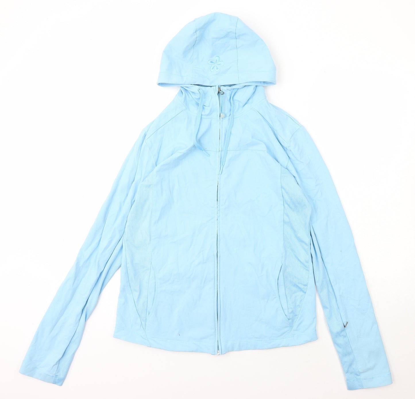 Turfs Athletics Womens Blue   Jacket  Size XL  Zip