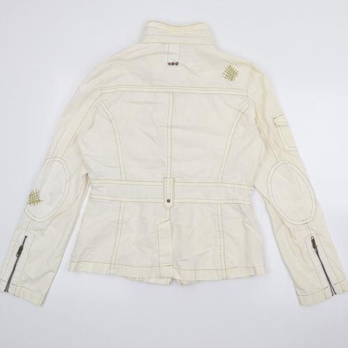 NEXT Womens Ivory   Jacket  Size S  Zip