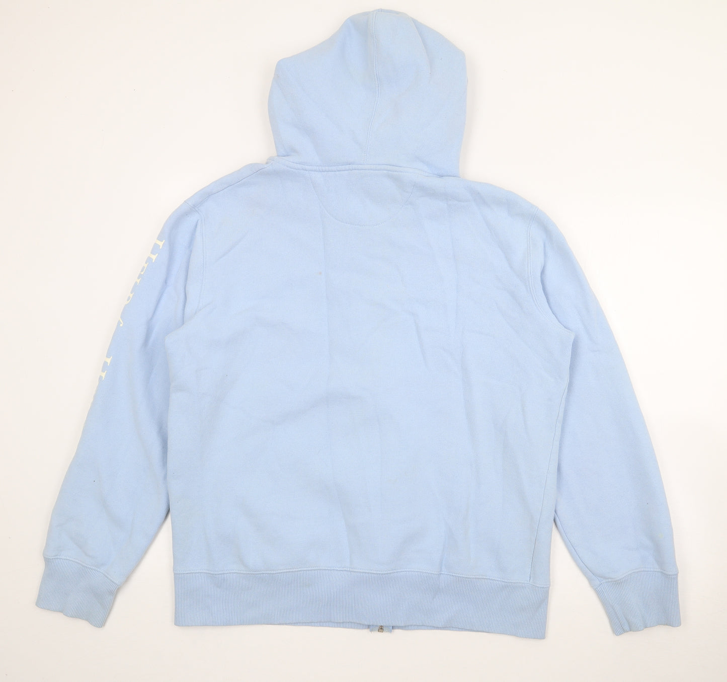 Help For Heroes Womens Blue  Cotton Full Zip Hoodie Size 16  Zip