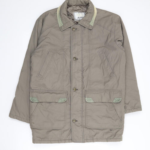 Aldon Womens Green   Jacket Coat Size S  Zip