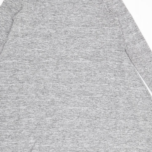Glamorous Womens Grey  Polyester Jumper Dress  Size 8  Crew Neck