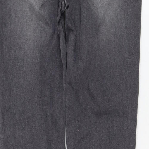 Cotton Brothers Womens Grey  Cotton Skinny Jeans Size 36 in L28 in Regular Zip