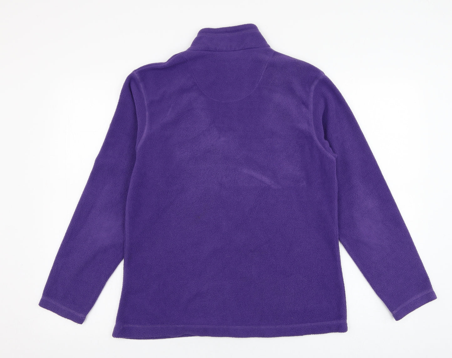 Regatta Womens Purple  Polyester Full Zip Sweatshirt Size 12  Zip - Fleece