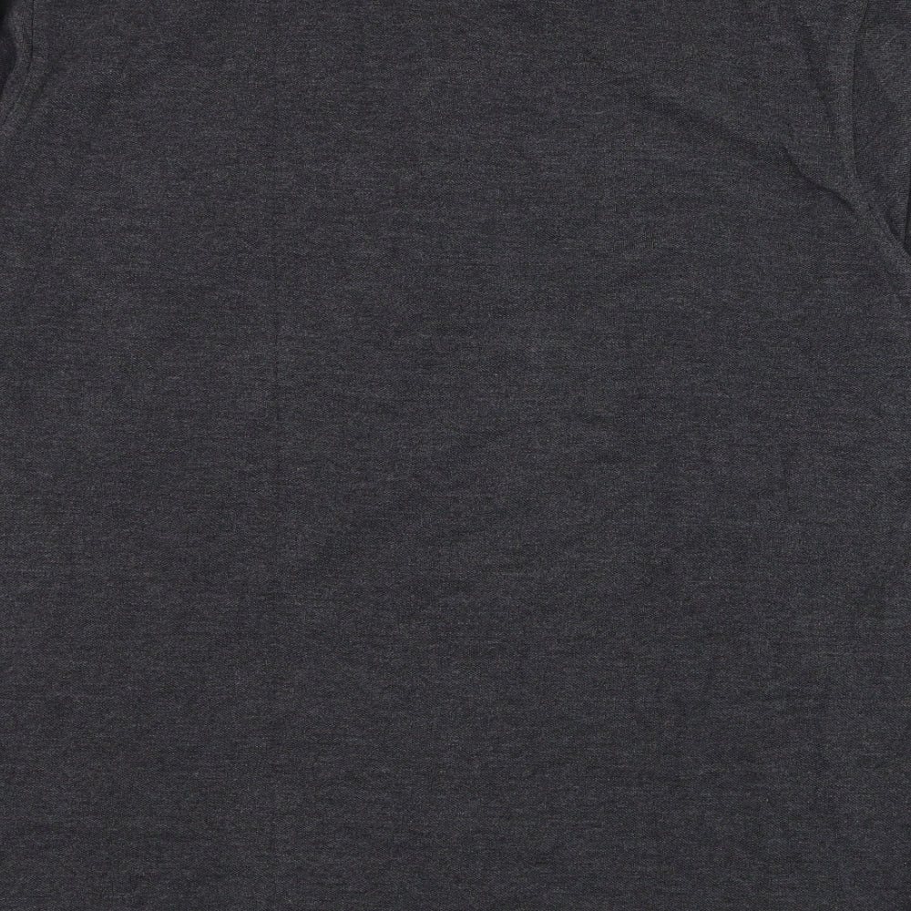 Pierre Cardin Mens Grey  Cotton  Polo Size XL Collared Pullover
