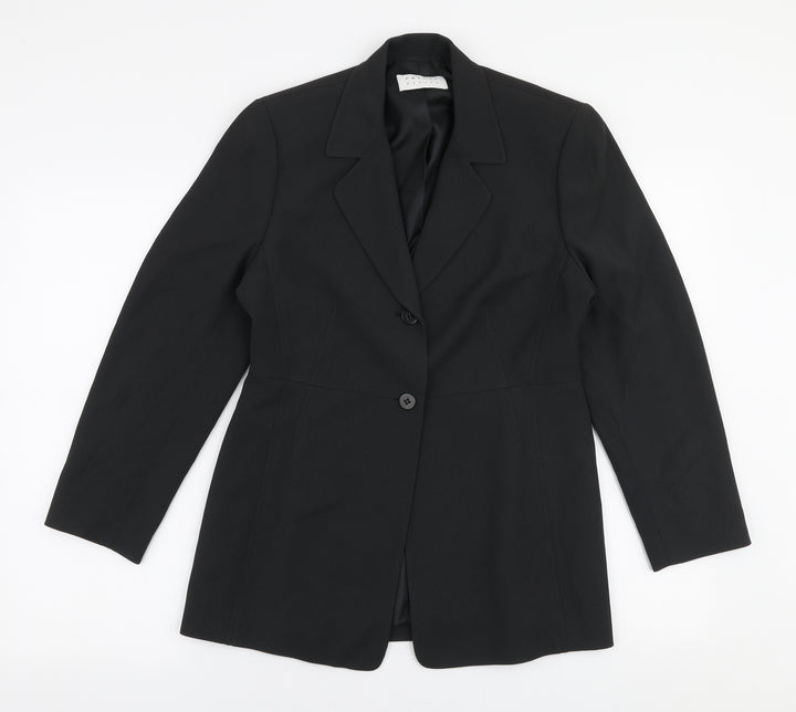 Precis Womens Grey   Jacket Blazer Size 12  Button