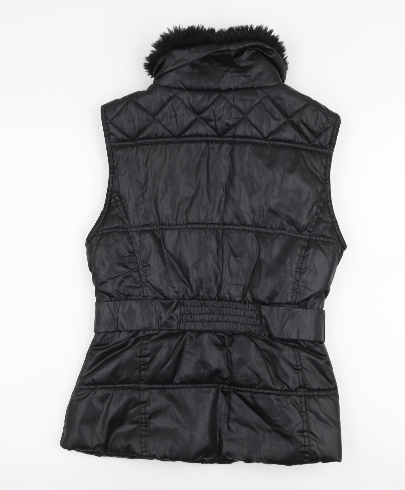 Sakura Womens Black   Gilet Coat Size 12  Zip