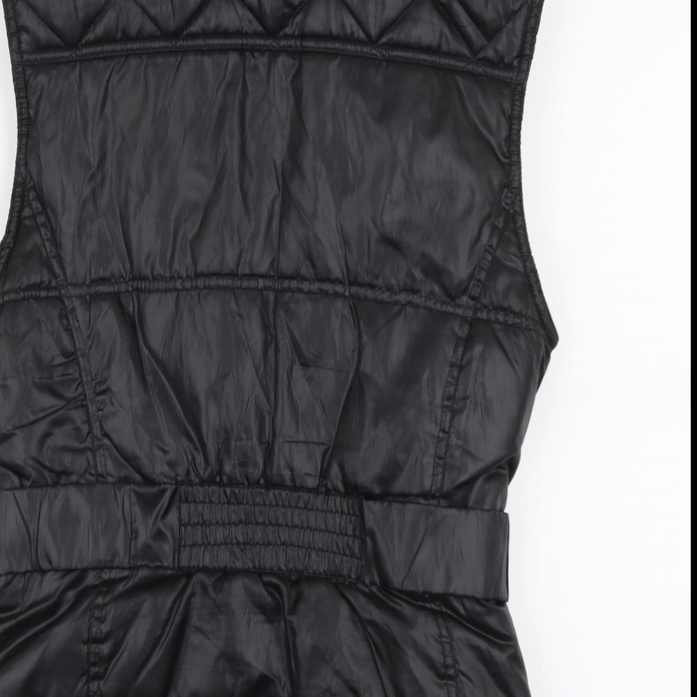Sakura Womens Black   Gilet Coat Size 12  Zip