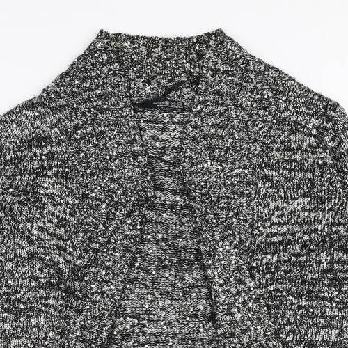 Atmosphere Womens Silver V-Neck  Polyester Cardigan Jumper Size 10