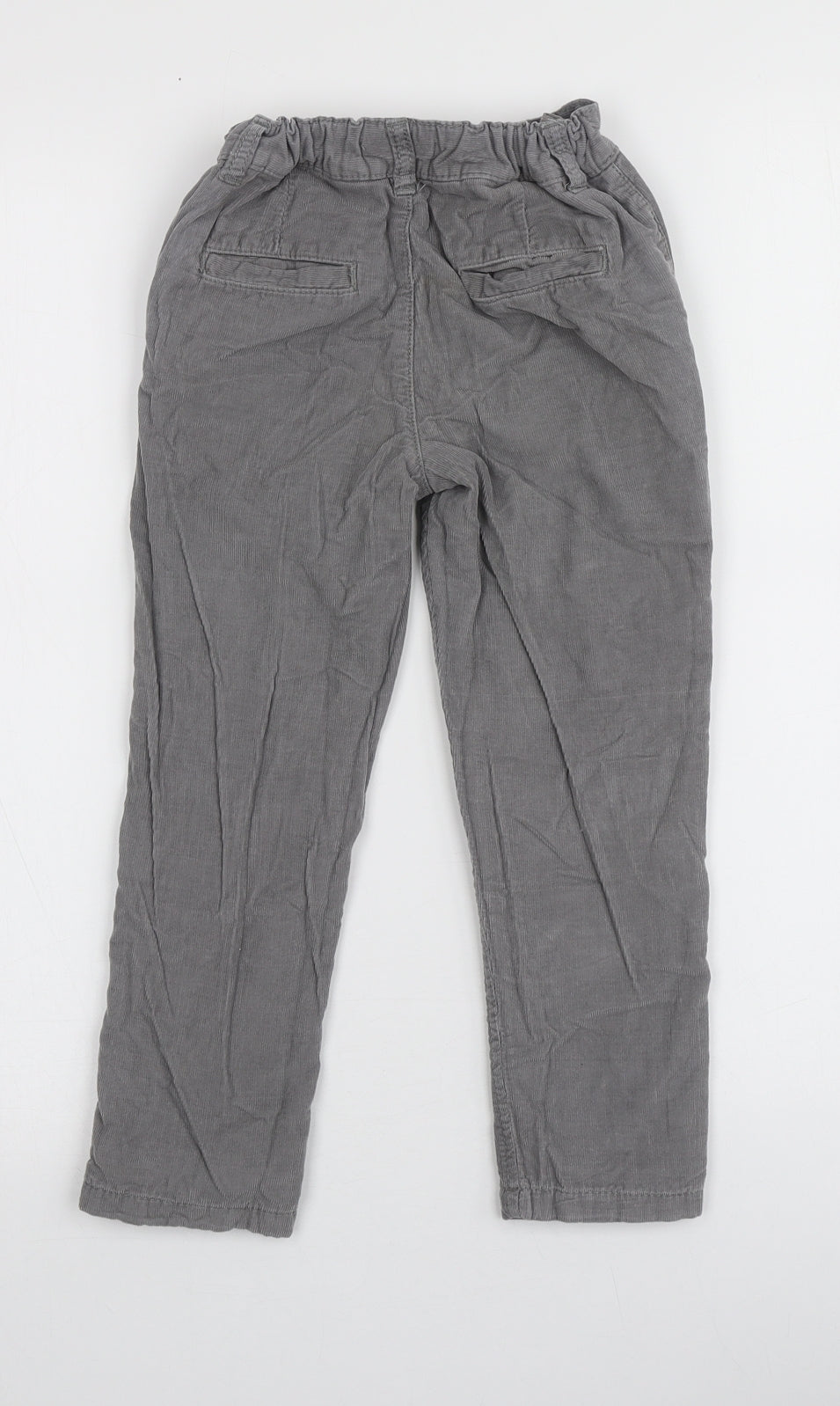 Bluezoo Boys Grey  100% Cotton Carpenter Trousers Size 4-5 Years  Regular